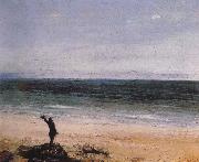 Gustave Courbet Seaside USA oil painting artist